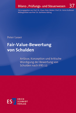 Fair-Value-Bewertung von Schulden von Lauer,  Peter