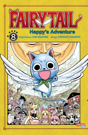 Fairy Tail – Happy’s Adventure 8 von Christiansen,  Lasse Christian, Mashima,  Hiro, Sakamoto,  Kenshiro