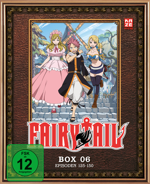 Fairy Tail – TV-Serie – Blu-ray Box 6 (Episoden 125-149) (3 Blu-rays) von Ishihira,  Shinji