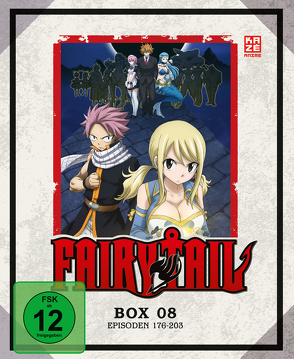 Fairy Tail – TV-Serie – Blu-ray-Box 8 (Episoden 176-203) (3 Blu-rays) von Ishihira,  Shinji
