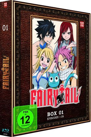 Fairy Tail – TV-Serie – Box 1 (Episoden 1-24) (3 Blu-rays) von Ishihira,  Shinji