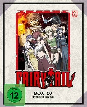 Fairy Tail – TV-Serie – Box 10 (Episoden 227-252) (3 Blu-rays) von Ishihira,  Shinji