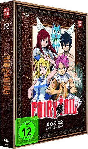 Fairy Tail – TV-Serie – Box 2 (Episoden 25-48) (4 DVDs) von Ishihira,  Shinji
