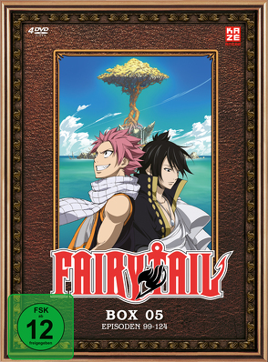 Fairy Tail – TV-Serie – Box 5 (Episoden 99-124) (4 DVDs) von Ishihira,  Shinji