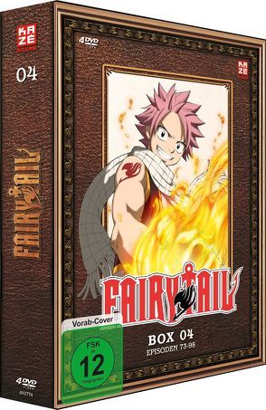Fairy Tail – TV-Serie – DVD Box 4 (Episoden 73-98) (4 DVDs) von Ishihira,  Shinji