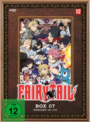 Fairy Tail – TV-Serie – DVD Box 7 (Episoden 151-175) (4 DVDs) von Ishihira,  Shinji