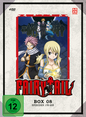 Fairy Tail – TV-Serie – DVD-Box 8 (Episoden 176-203) (4 DVDs) von Ishihira,  Shinji