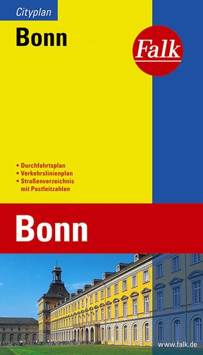 Falk Cityplan Bonn 1:20.000