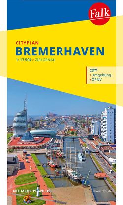 Falk Cityplan Bremerhaven 1:17.500