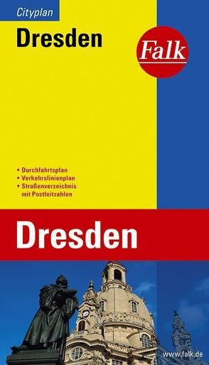 Falk Cityplan Dresden 1:20 000