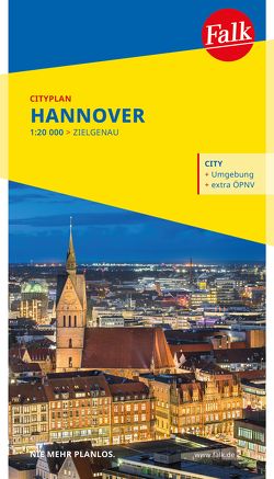 Falk Cityplan Hannover 1:23.000