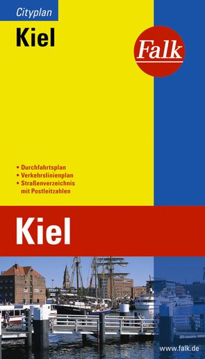 Falk Cityplan Kiel 1:17 500