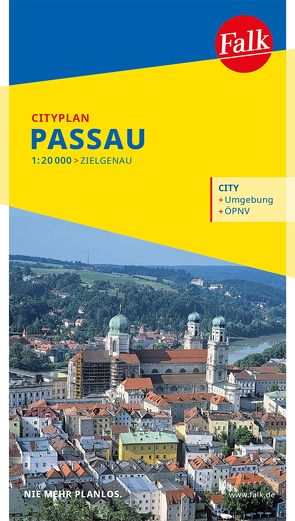 Falk Cityplan Passau 1:17.500