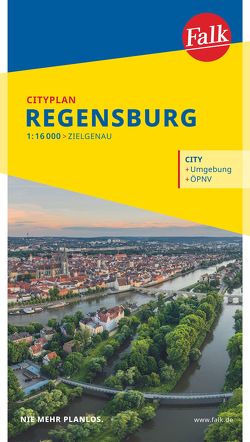 Falk Cityplan Regensburg 1:16.000