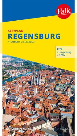 Falk Cityplan Regensburg 1:16.000