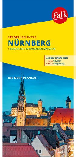 Falk Stadtplan Extra Nürnberg 1:20.000
