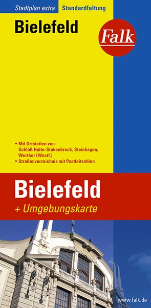 Falk Stadtplan Extra Bielefeld 1:20.000