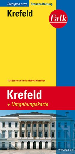 Falk Stadtplan Extra Krefeld 1:17.000