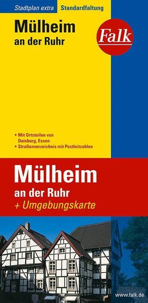 Falk Stadtplan Extra Mülheim an der Ruhr 1:17 000