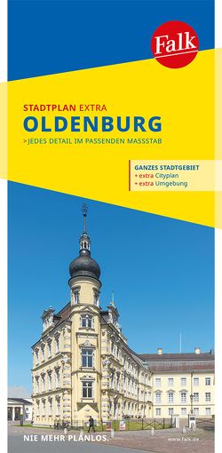 Falk Stadtplan Extra Oldenburg 1:17.500