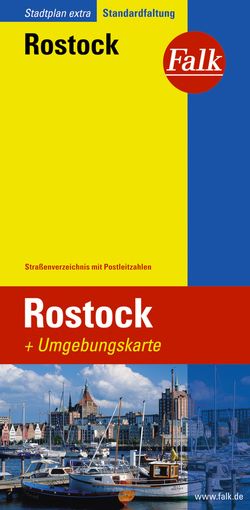 Falk Stadtplan Extra Rostock 1:20.000
