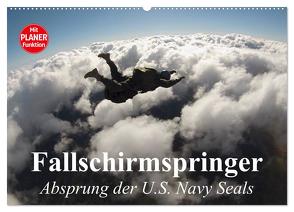 Fallschirmspringer. Absprung der U.S. Navy Seals (Wandkalender 2024 DIN A2 quer), CALVENDO Monatskalender von Stanzer,  Elisabeth