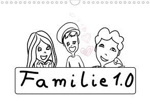 Familie 1.0 (Wandkalender 2020 DIN A4 quer) von ajapix