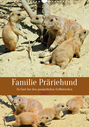 Familie Präriehund (Wandkalender 2023 DIN A3 hoch) von Kleemann,  Claudia
