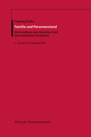 Familie und Personenstand von Dutta,  Anatol, Hepting,  Reinhard