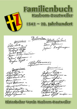 Familienbuch Hasborn-Dautweiler von Historischer Verein Hasborn - Dautweiler