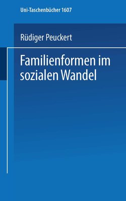 Familienformen im sozialen Wandel von Peuckert,  Rüdiger