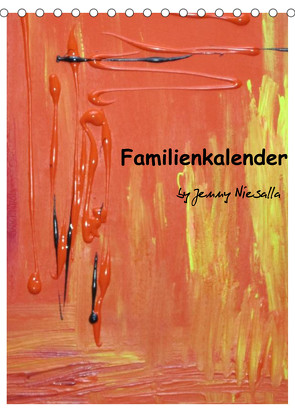 Familienkalender (Tischkalender 2023 DIN A5 hoch) von Niesalla,  Jenny