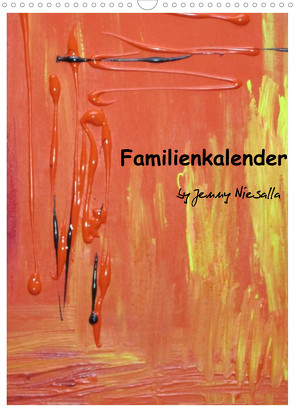 Familienkalender (Wandkalender 2022 DIN A3 hoch) von Niesalla,  Jenny