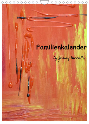 Familienkalender (Wandkalender 2022 DIN A4 hoch) von Niesalla,  Jenny