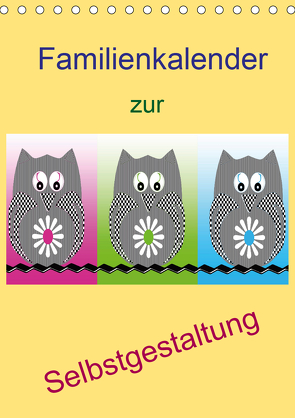 Familienkalender zur Selbstgestaltung (Tischkalender 2021 DIN A5 hoch) von Youlia