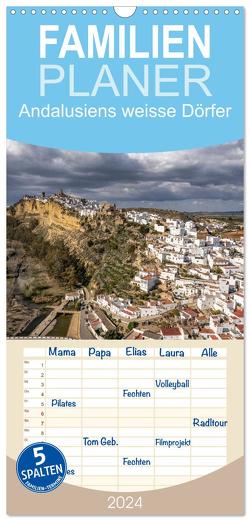 Familienplaner 2024 – Andalusiens weisse Dörfer mit 5 Spalten (Wandkalender, 21 x 45 cm) CALVENDO von Schickert,  Peter