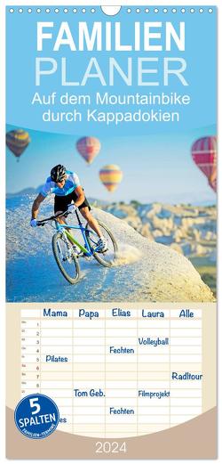 Familienplaner 2024 – Auf dem Mountainbike durch Kappadokien mit 5 Spalten (Wandkalender, 21 x 45 cm) CALVENDO von CALVENDO,  CALVENDO