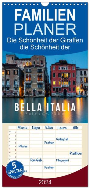 Familienplaner 2024 – Bella Italia. Farben des Südens mit 5 Spalten (Wandkalender, 21 x 45 cm) CALVENDO von Gospodarek,  Mikolaj
