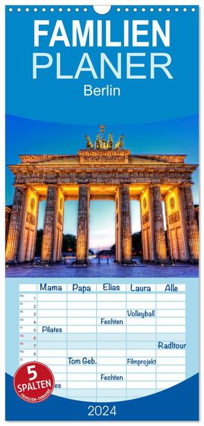 Familienplaner 2024 – Berlin mit 5 Spalten (Wandkalender, 21 x 45 cm) CALVENDO von Will,  Markus