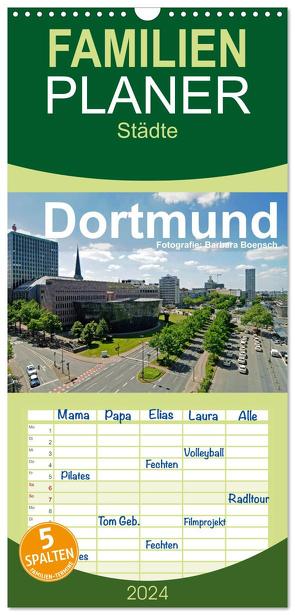 Familienplaner 2024 – Dortmund – moderne Metropole im Ruhrgebiet mit 5 Spalten (Wandkalender, 21 x 45 cm) CALVENDO von Boensch,  Barbara