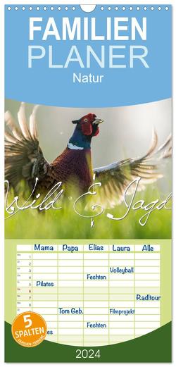 Familienplaner 2024 – Emotionale Momente: Wild und Jagd. mit 5 Spalten (Wandkalender, 21 x 45 cm) CALVENDO von Gerlach,  Ingo