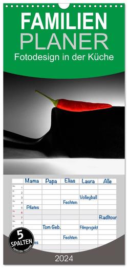 Familienplaner 2024 – Fotodesign in der Küche mit 5 Spalten (Wandkalender, 21 x 45 cm) CALVENDO von Probst,  Helmut