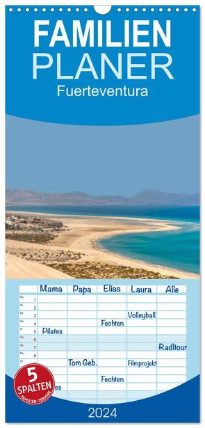 Familienplaner 2024 – Fuerteventura mit 5 Spalten (Wandkalender, 21 x 45 cm) CALVENDO von AnGe,  AnGe