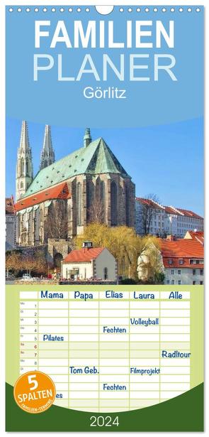 Familienplaner 2024 – Görlitz – Die Perle Niederschlesiens mit 5 Spalten (Wandkalender, 21 x 45 cm) CALVENDO von LianeM,  LianeM