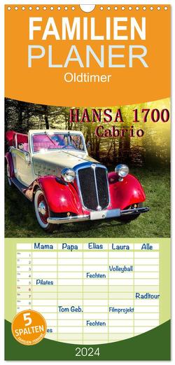 Familienplaner 2024 – Hansa 1700 Cabrio mit 5 Spalten (Wandkalender, 21 x 45 cm) CALVENDO von Roder,  Peter