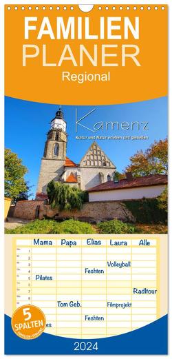 Familienplaner 2024 – Kamenz – Kultur und Natur erleben und genießen mit 5 Spalten (Wandkalender, 21 x 45 cm) CALVENDO von LianeM,  LianeM