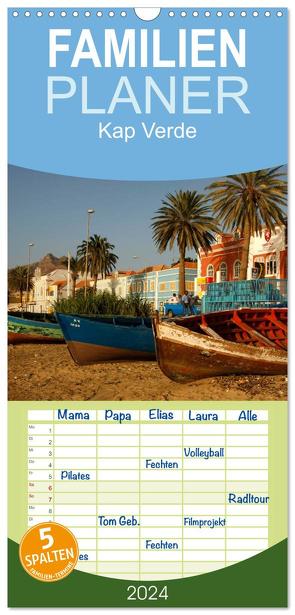 Familienplaner 2024 – Kap Verde mit 5 Spalten (Wandkalender, 21 x 45 cm) CALVENDO von Schickert,  Peter