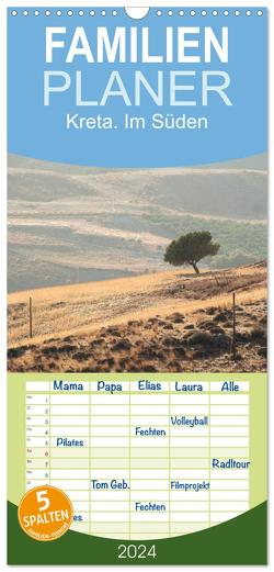 Familienplaner 2024 – Kreta. Im Süden mit 5 Spalten (Wandkalender, 21 x 45 cm) CALVENDO von Wagner,  Markus
