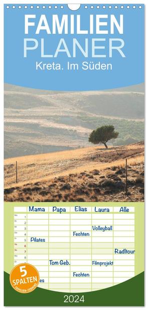 Familienplaner 2024 – Kreta. Im Süden mit 5 Spalten (Wandkalender, 21 x 45 cm) CALVENDO von Wagner,  Markus