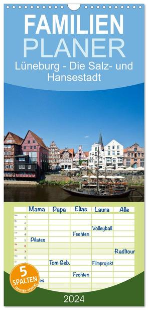 Familienplaner 2024 – Lüneburg – Die Salz- und Hansestadt mit 5 Spalten (Wandkalender, 21 x 45 cm) CALVENDO von Akrema-Photography,  Akrema-Photography